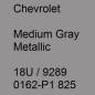 Preview: Chevrolet, Medium Gray Metallic, 18U / 9289 0162-P1 825.